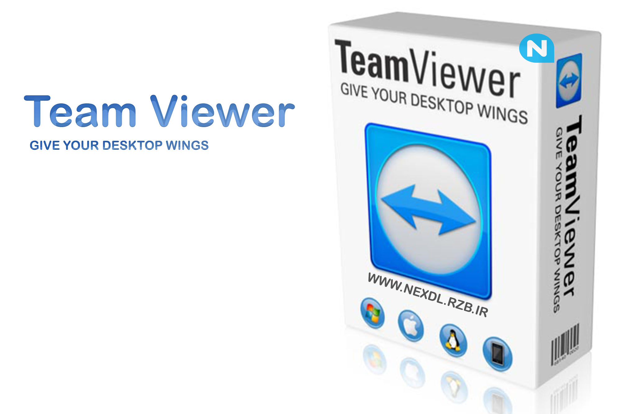 دانلود TeamViewer 10.0.41459  – کنترل از راه دور کامپیوتر